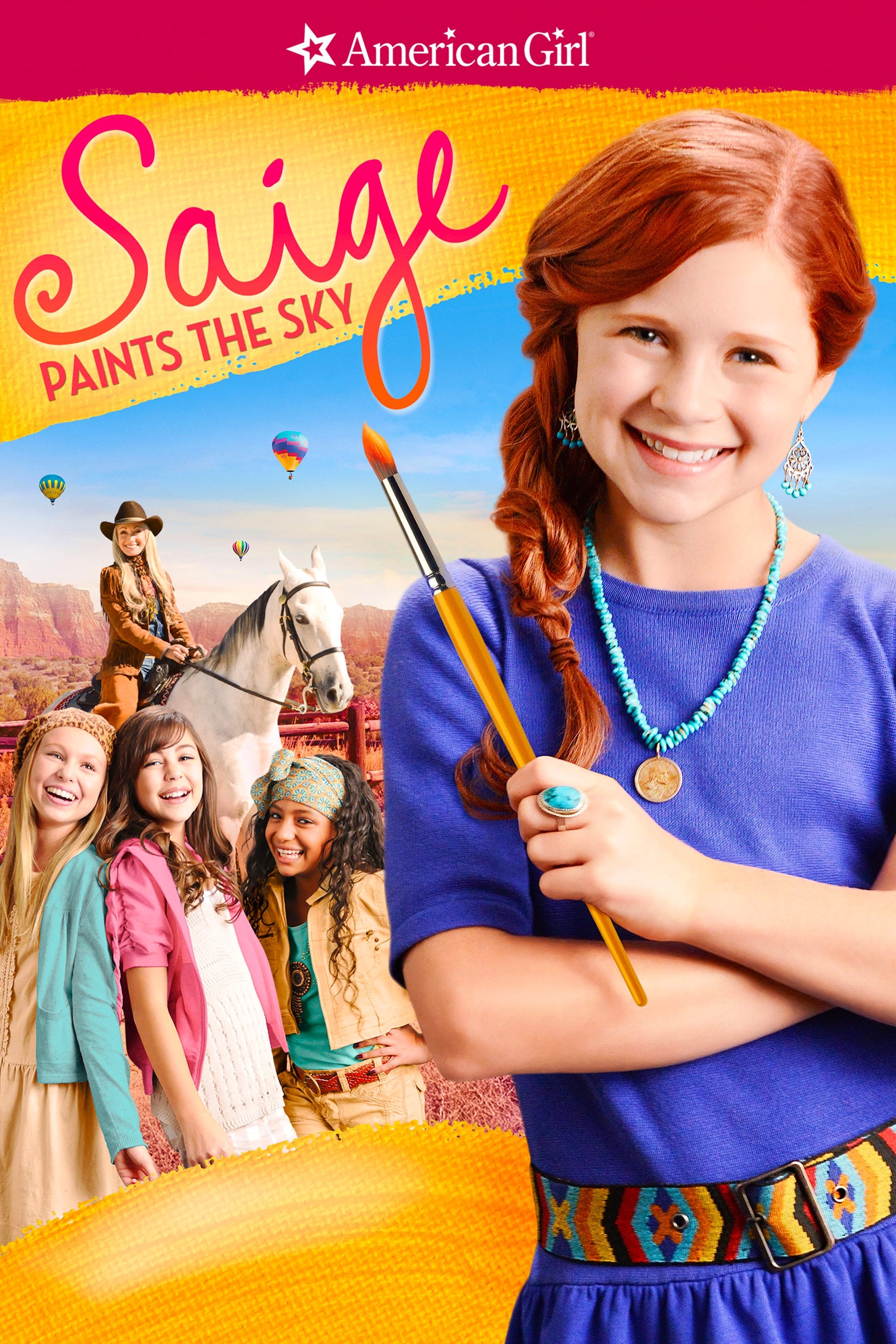 Постер An American Girl: Saige Paints the Sky